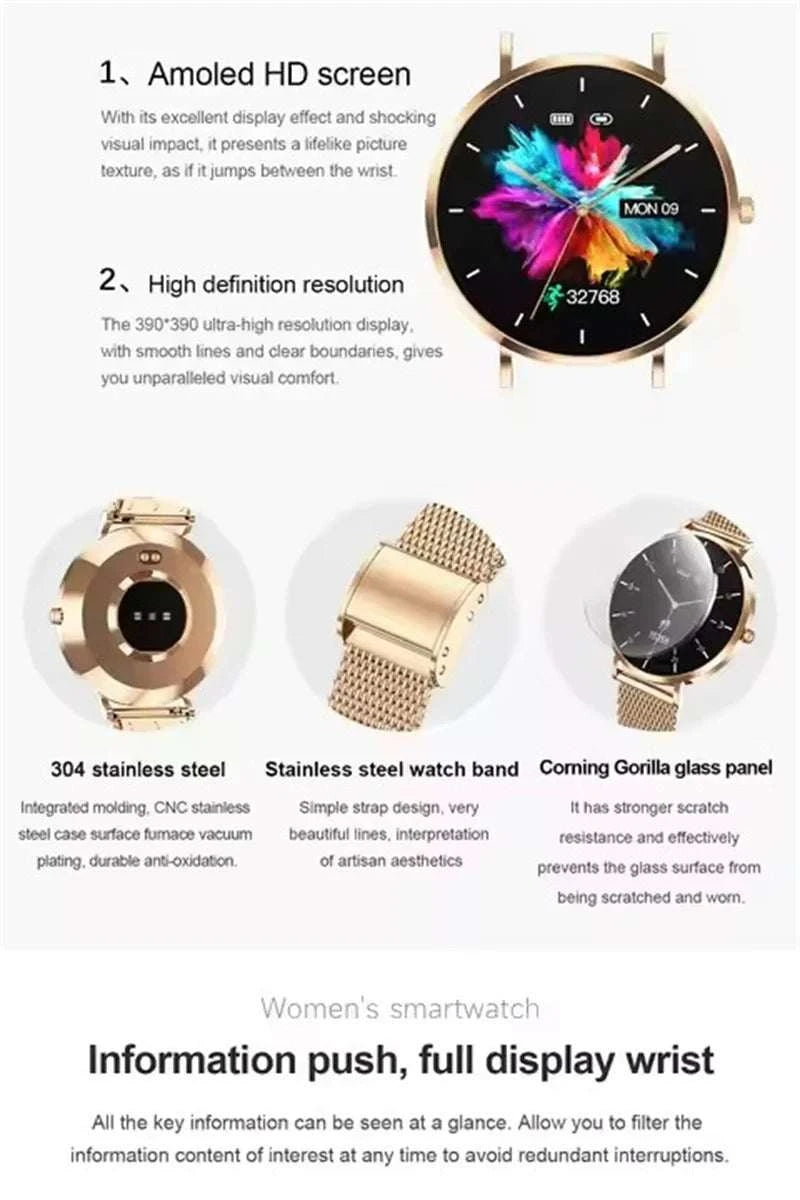 Ultra Thin Ladies Smart Watch